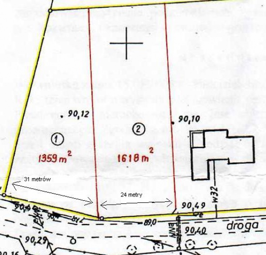 działka budowlana